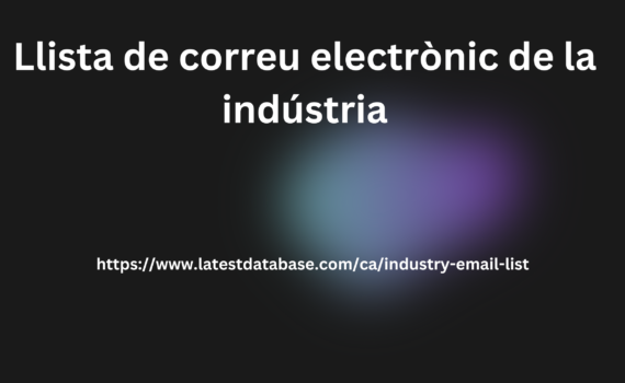 Llista de correu electrònic de la indústria