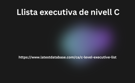 Llista executiva de nivell C