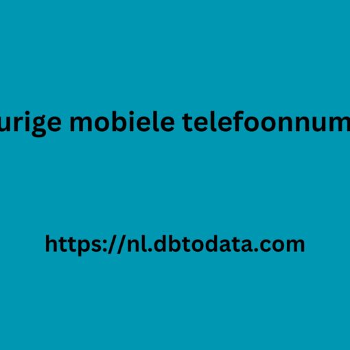 nauwkeurige mobiele telefoonnummer lead